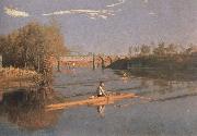 max schmitt in a single scull Thomas Eakins